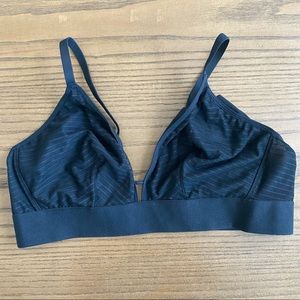 All.You. LIVELY Women’s Busty Stripe Mesh Bralette